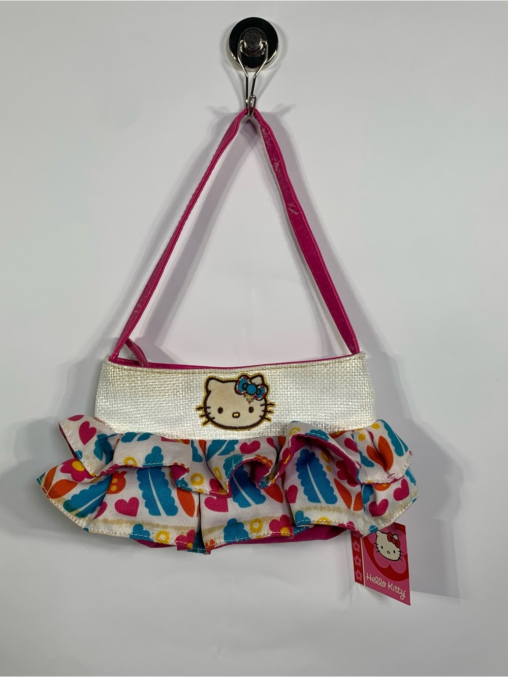 Y2K Hello Kitty Ruffle Mini Shoulder Bag Kawaii Purse